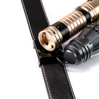 Thumbnail for Lichtschwert - Gürtelclip | Gürtelschnalle Halterung für bis zu zwei Lichtschwerter - SABER KING FX LIGHTSABERS®