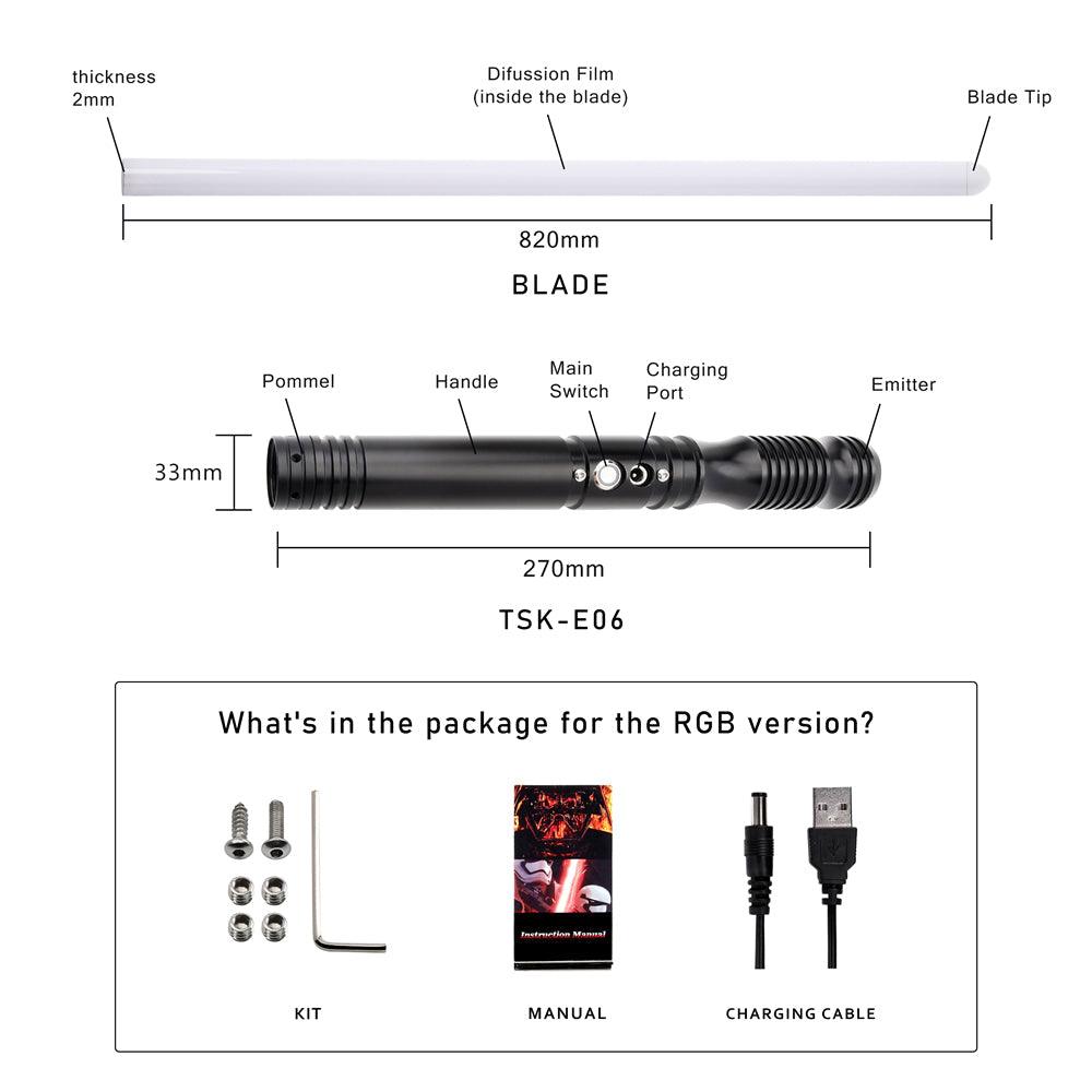 Lazarus Lichtschwert - SABER KING FX LIGHTSABERS®