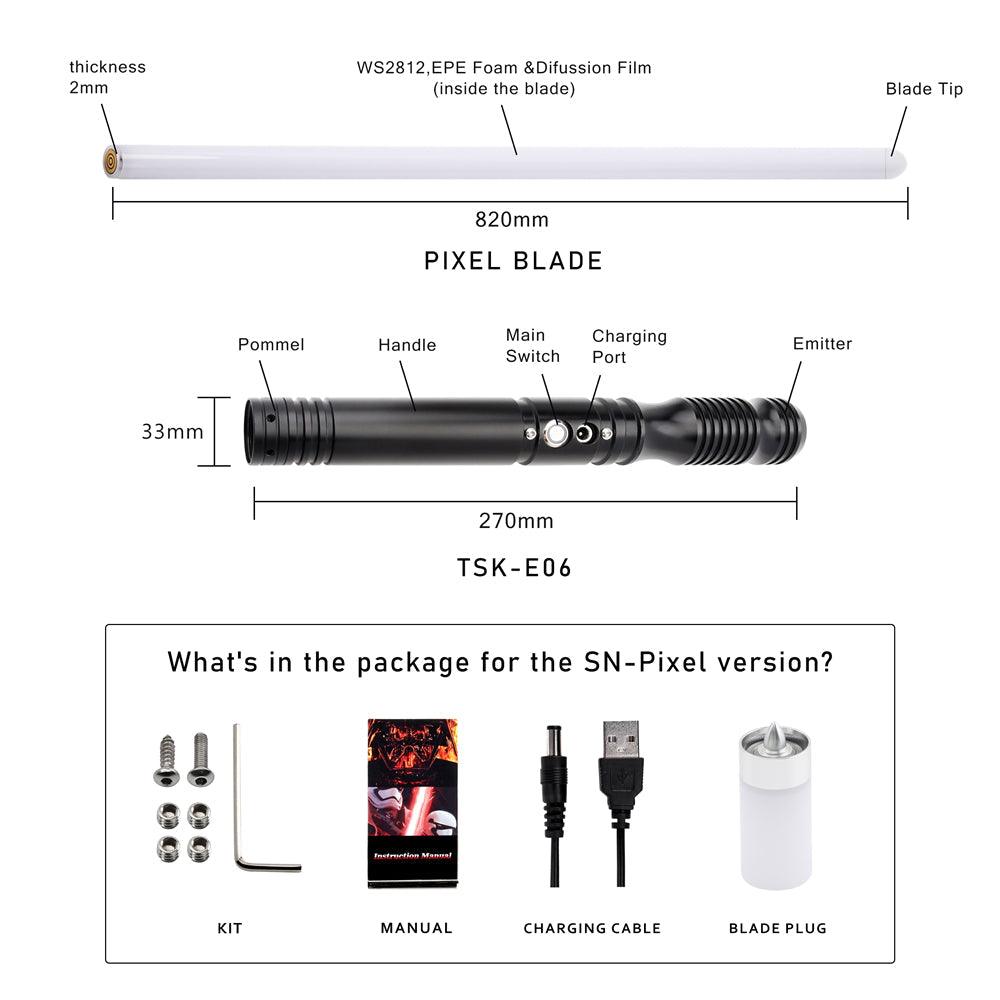 Lazarus Lichtschwert - SABER KING FX LIGHTSABERS®