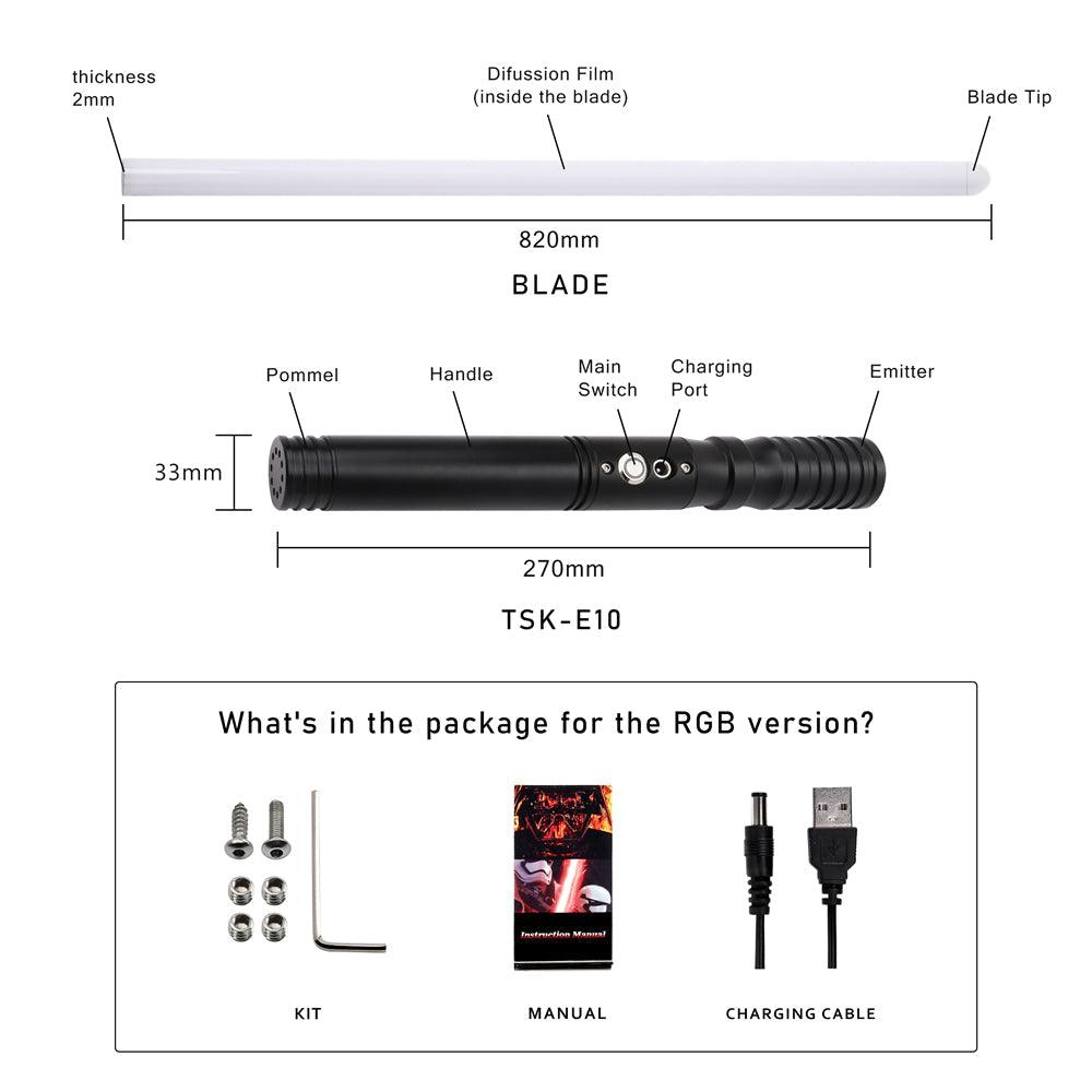 Attila Lichtschwert - SABER KING FX LIGHTSABERS®