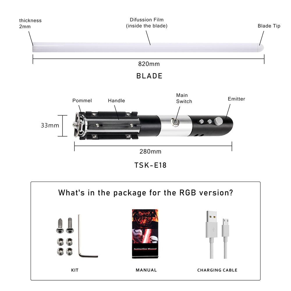 Vader's Vault Lichtschwert - SABER KING FX LIGHTSABERS®