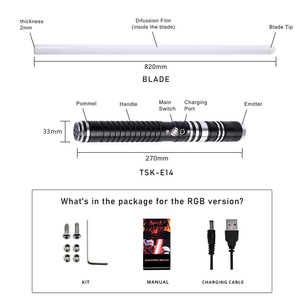 Bellatrix Lichtschwert - SABER KING FX LIGHTSABERS®