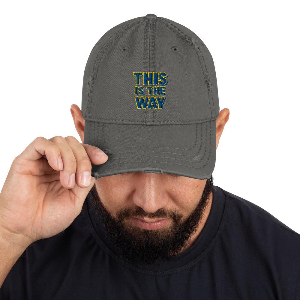 THIS IS THE WAY | Dad-Hat im Used-Look | Mando Edition - SABER KING FX LIGHTSABERS®