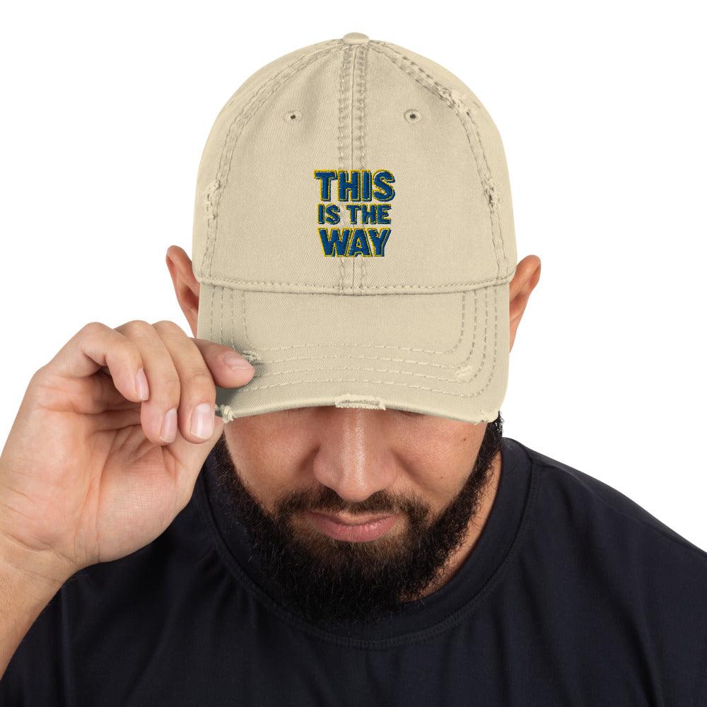 THIS IS THE WAY | Dad-Hat im Used-Look | Mando Edition - SABER KING FX LIGHTSABERS®