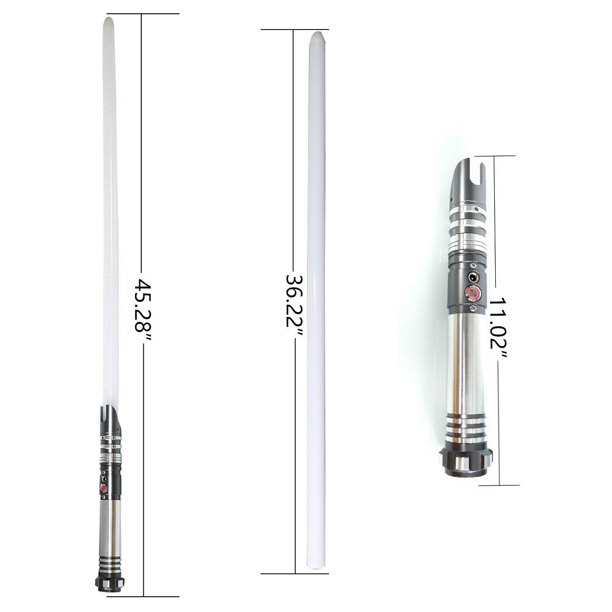 RGB Lichtschwert Aurora mit 9 Sound Funktionen inkl. Smooth Swing - SABER KING FX LIGHTSABERS®